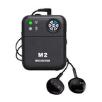 M2 Portable Wireless Monitoring Receiver with Wired Earphones, M2