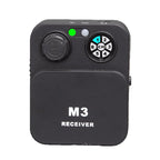 M3 Portable Wireless Monitoring Receiver with Wired Earphones, M3