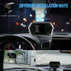 P17 Car HUD Head-up Display GPS Speed Meter Car OBD2 Fault Elimination Code, P17