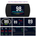 T800 Car HUD Head-up Display GPS Speed Display Speed / Voltage Alarm Altitude Display, T800