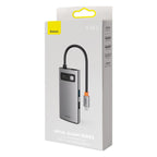 Baseus Metallic Glow Series CAHUB-CY0G 4 in 1 Multifunctional Type-C HUB Docking Station