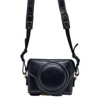 Full Body Retro Vegan Leather Camera Case Bag with Strap, For Sony RX100 M7 / RX100 VII