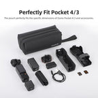 Sunnylife Multi-Use Electronics Organizer Pouch Series Handbag Storage Shoulder Bag Upgraded Pouch, For DJI OSMO Pocket 4 / 3