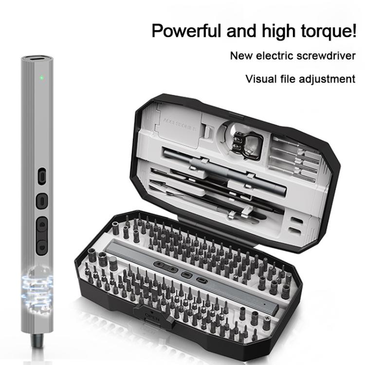 153 in 1 Long Endurance Three-speed Adjustment Electric Screwdriver Set, 153 in 1