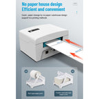 76x130 Single Paper Waybill Express Bill Label Printer, USB + Bluetooth Version,, USB + Bluetooth Version, EU Plug, USB + Bluetooth Version, US Plug, USB + Bluetooth Version, UK Plug