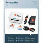 76x130 Single Paper Waybill Express Bill Label Printer, USB + Bluetooth Version,, USB + Bluetooth Version, EU Plug, USB + Bluetooth Version, US Plug, USB + Bluetooth Version, UK Plug