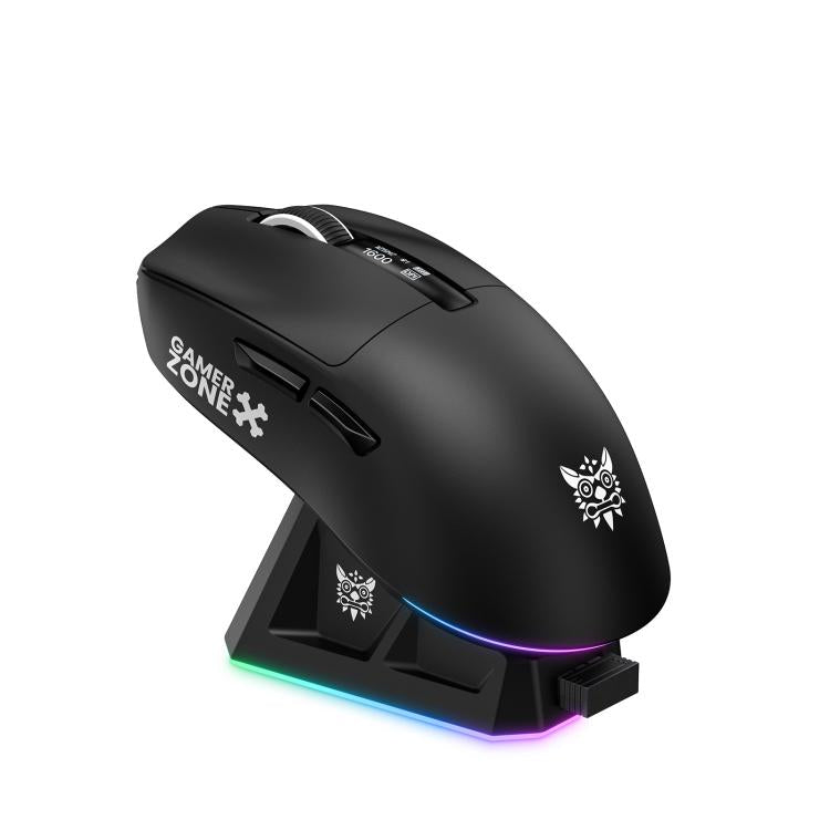 ONIKUMA DM07 24000DPI 2.4GHz, Wireless and Wired Tri-mode Mouse with RGB Magnetic Charging Dock