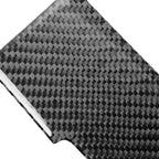 2 in 1 Car Carbon Fiber Gear Panel + Cigarette Lighter Decorative Sticker for Audi Q7 2008-2015, Gear Panel + Cigarette Lighter