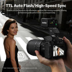Godox TR TTL Hot Shoe Riser, TR-C For Canon, TR-F For FUJIFILM, TR-N For Nikon, TR-O For Olympus, TR-S For Sony