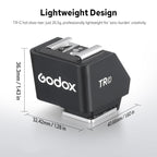Godox TR TTL Hot Shoe Riser, TR-C For Canon, TR-F For FUJIFILM, TR-N For Nikon, TR-O For Olympus, TR-S For Sony