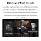 Godox iT20 TTL Mini iFlash Camera Flash Light, iT20 C For Canon, iT20 N For Nikon, iT20 S For Sony, iT20 F For FUJIFILM, iT20 O For Olympus / Panasonic