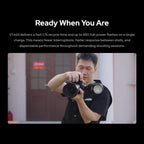 Godox V1 Mid TTL Li-ion Round Head Camera Flash, For Canon, For Nikon, For Sony, For FUJIFILM, For Olympus