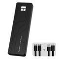 THERMALRIGHT HR-EB109 M.2 NVMe SSD Enclosure with USB to Type-C Cable & Type-C to Type-C Cable, EB109 A-C & C-C Cable