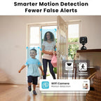 B01 Home HD Smart WiFi Camera, Supports Night Vision and Motion Detection, B01