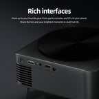 AUN A005 1080P 760ANSI LCD Display Smart Projector with Holder, EU Plug, US Plug, UK Plug, AU Plug