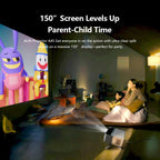 AUN A45 Pro 1080P Android ATV OS Smart Projector, EU Plug, US Plug, UK Plug, AU Plug