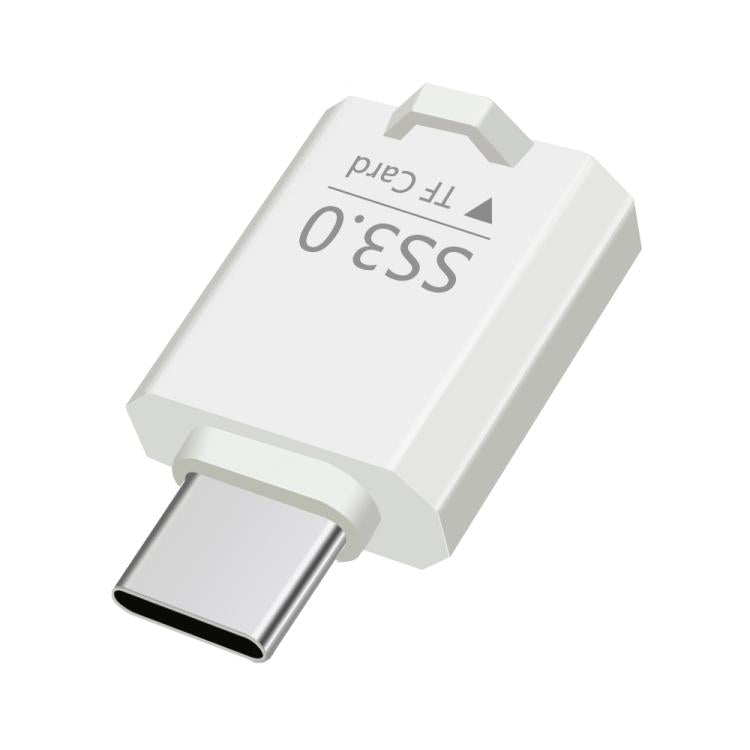Type-C to TF Card Mini Super Speed USB3.0 Card Reader, Type-C to TF Card