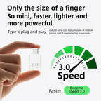 Type-C to TF Card Mini Super Speed USB3.0 Card Reader, Type-C to TF Card