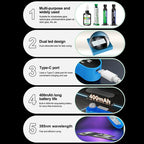 RELIFE RL-014F Rechargeable 395nm Dual LEDs Band Mini UV Curing Lamp