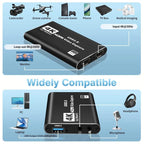 NK-S41 USB 3.0 HDMI 4Kp30 HD Video Capture Card Device, NK-S41