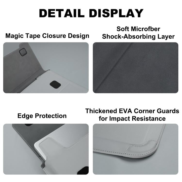 NILLKIN Versatile Pro Multi-functional Laptop Sleeve with Holder and Mouse Pad, 14.2 inch, 16.2 inch
