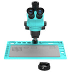 RF4 RF-6565TVD2 6.5X-65X Synchronous Zoom Trinocular Stereo Microscope with Aluminum Alloy Base, RF-6565TVD2