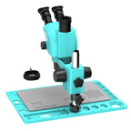 RF4 RF-6565TVD2 6.5X-65X Synchronous Zoom Trinocular Stereo Microscope with Aluminum Alloy Base, RF-6565TVD2