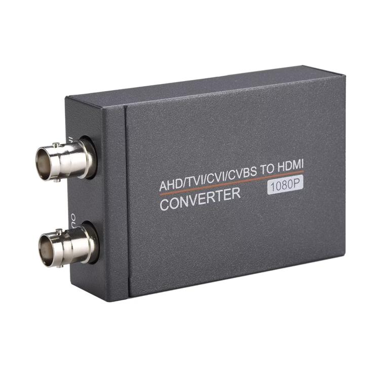NK-T8 Dual AHD to HDMI 1080P HD BNC Camera Signal Converter, Support TVI, CVI, CVBS, Dual AHD to HDMI