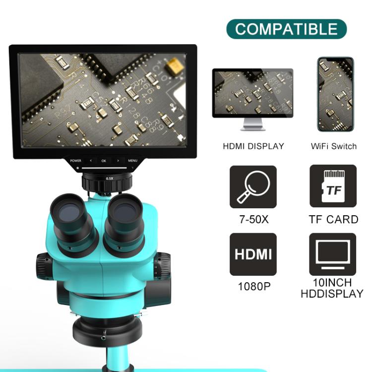 RF4 YS010W 10-inch 16 Million Pixel HD Industrial Microscope Display Monitor Built-in WiFi Function