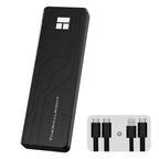 THERMALRIGHT HR-EB109 M.2 NVMe / SATA Dual Protocol SSD Enclosure with USB to Type-C Cable & Type-C to Type-C Cable, EB109 Dual Protocol Dual Cable