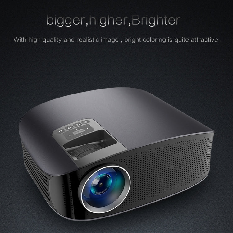 YG610 1280x768P Portable Home Theater LED HD Digital Projector, Support Mobile Phone Plug-in Connection