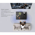 YG610 1280x768P Portable Home Theater LED HD Digital Projector, Support Mobile Phone Plug-in Connection