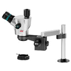 RF4 RF-CX71P-FO24 6.5X-65X Premium Dual-Anti Trinocular Stereo Microscope Head with FO24 Stand, RF-CX71P-FO24