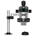 RF4 RF-CX71P-FO24 6.5X-65X Premium Dual-Anti Trinocular Stereo Microscope Head with FO24 Stand, RF-CX71P-FO24