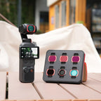 For DJI OSMO Pocket 3 Sunnylife Camera Lens Magnetic Metal Filter, MCUV, CPL, ND8, ND16, ND32, ND64, Black Mist 1/4, 3 in 1 Shadow Filter Set, 3 in 1 Portrait Filter Set, 3 in 1 CPL ND8/16, 3 in 1 Protective Filter Set, 4 in 1 ND8/16/32/64             ...