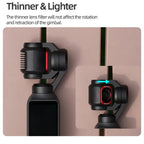 For DJI OSMO Pocket 3 Sunnylife Camera Lens Magnetic Metal Filter, MCUV, CPL, ND8, ND16, ND32, ND64, Black Mist 1/4, 3 in 1 Shadow Filter Set, 3 in 1 Portrait Filter Set, 3 in 1 CPL ND8/16, 3 in 1 Protective Filter Set, 4 in 1 ND8/16/32/64             ...