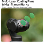 For DJI OSMO Pocket 3 Sunnylife Camera Lens Magnetic Metal Filter, MCUV, CPL, ND8, ND16, ND32, ND64, Black Mist 1/4, 3 in 1 Shadow Filter Set, 3 in 1 Portrait Filter Set, 3 in 1 CPL ND8/16, 3 in 1 Protective Filter Set, 4 in 1 ND8/16/32/64             ...