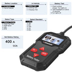 KONNWEI KW210 Car Battery Test Battery Capacity Resistance Battery Detector, KW210