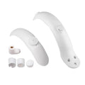 Electric Scooter Front and Rear Mudguards with Hooks and White Screw Plugs, For Xiaomi Mijia M365