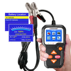 KONNWEI KW650 6V- 12V Car Motorcycle Battery Lawn Mower Detector with 2.4 inch Color Display & Waveform Graph, KW650