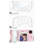 Photo Bag Crystal Shell DIY Sticker Kit with Shoulder Strap, For FUJIFILM instax mini 13