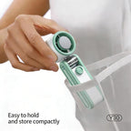 Y30 Portable Mini Tri-Fold Handheld Digital Display Cooling Fan