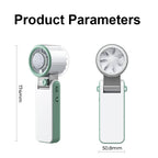 Y31 Portable Mini Foldable Handheld Digital Display Cooling Fan