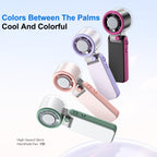 Y31 Portable Mini Foldable Handheld Digital Display Cooling Fan