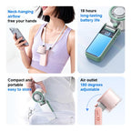 Y31 Portable Mini Foldable Handheld Digital Display Cooling Fan