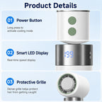 Y41 199 Level Mini Foldable Adjustable Handheld Cooling Fan