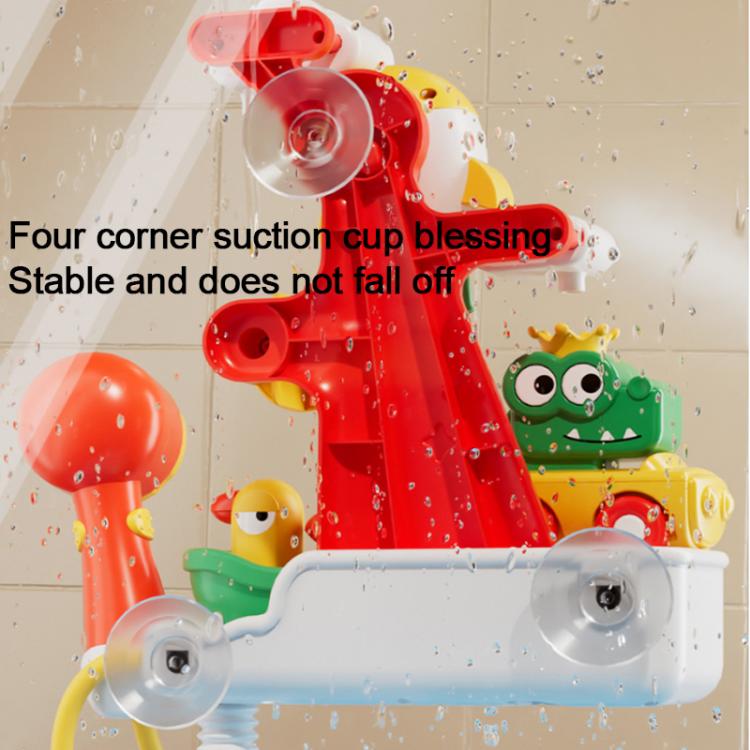 Baby Bath Water Play Shower Duck Interactive Toy Set, Battery, Rechargeable, Manual Version without Sprinkler