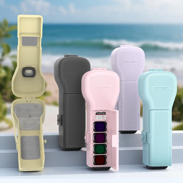 Sunnylife Colorful Protective Cover Gimbal Camera Protective Shell with Filter Box Storage Box, For DJI Osmo Pocket 4 / 3