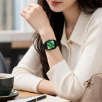 SANDA 3261 Colorful Casual 5ATM Water-Resistant Student Quartz Watch, Nylon Beige, Nylon Black, Nylon Green