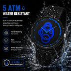 SANDA 3216 Minimalist Style 5ATM Waterproof Student Watch with Nylon Strap